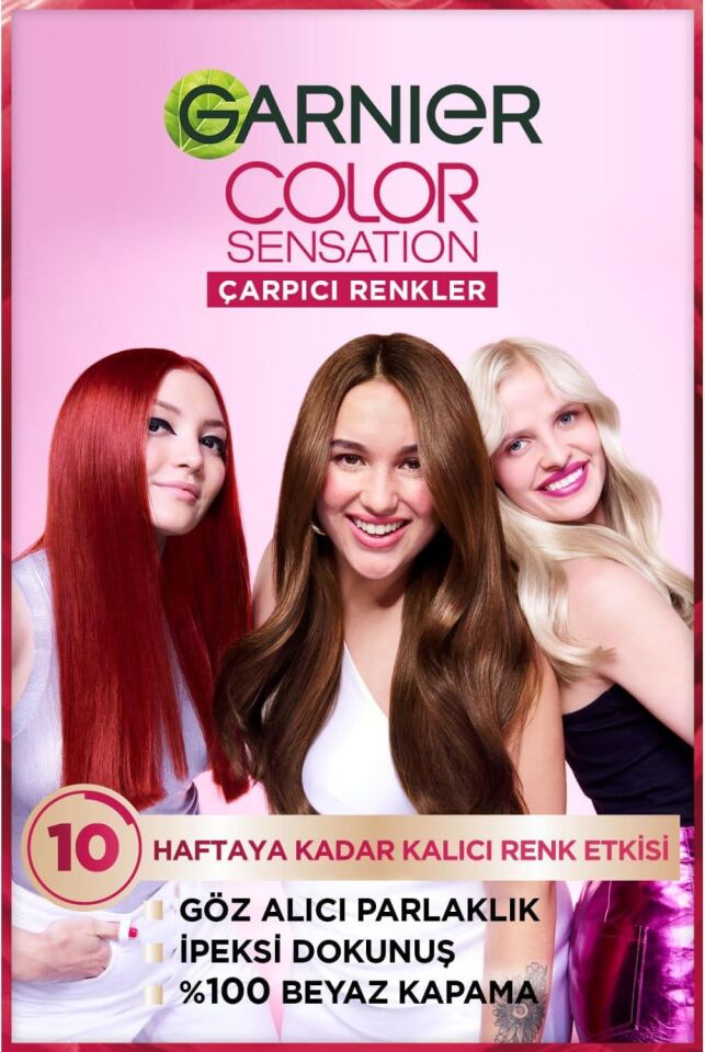 Garnier Çarpıcı Renkler 7.40 Tarçın Bakır Saç Boyası