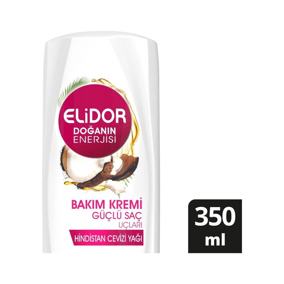 Elidor Saç Kremi Güçlü Saç Uçları Hindistan Cevizi Özlü 350 ml