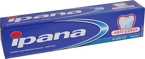 İpana Diş Macunu Kalsident 100 Ml Klasik Tat Anti-Çürük