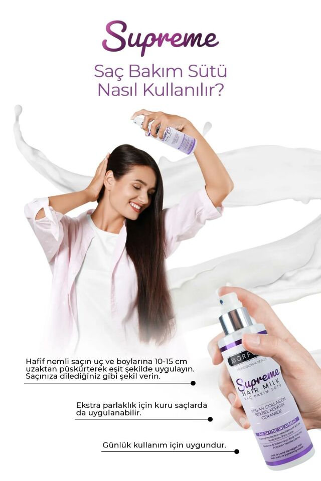 Morfose Supreme Saç Bakım Sütü 200 Ml