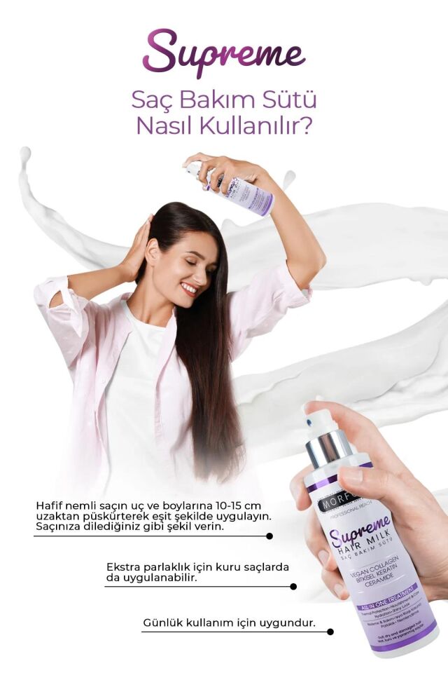 Morfose Supreme Saç Bakım Sütü 200 Ml