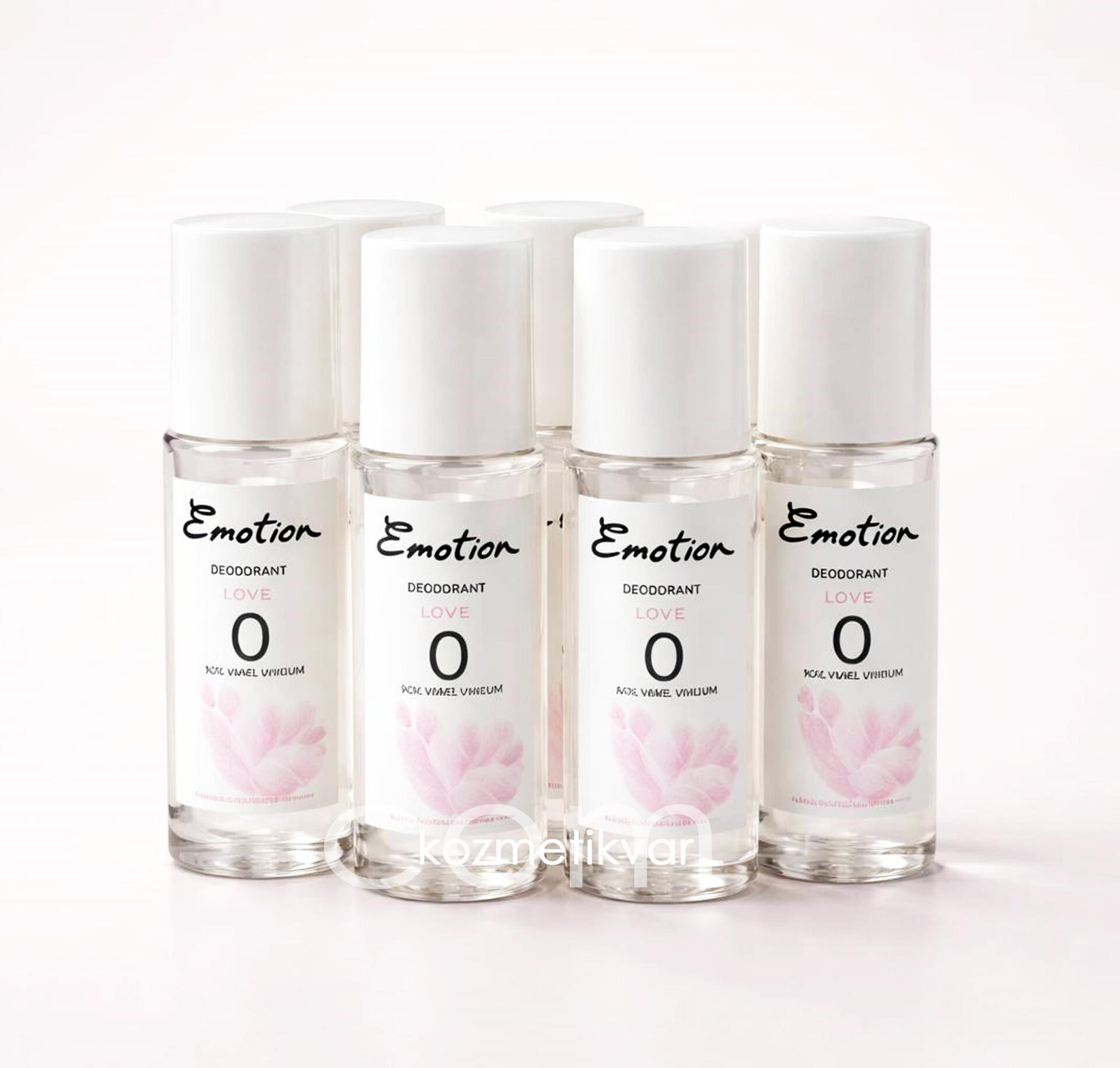 6 Adet X Emotion Love Pump Sprey Kadın Deodorant 100 Ml