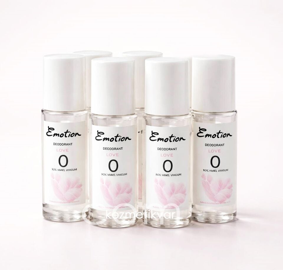 6 Adet X Emotion Love Pump Sprey Kadın Deodorant 100 Ml