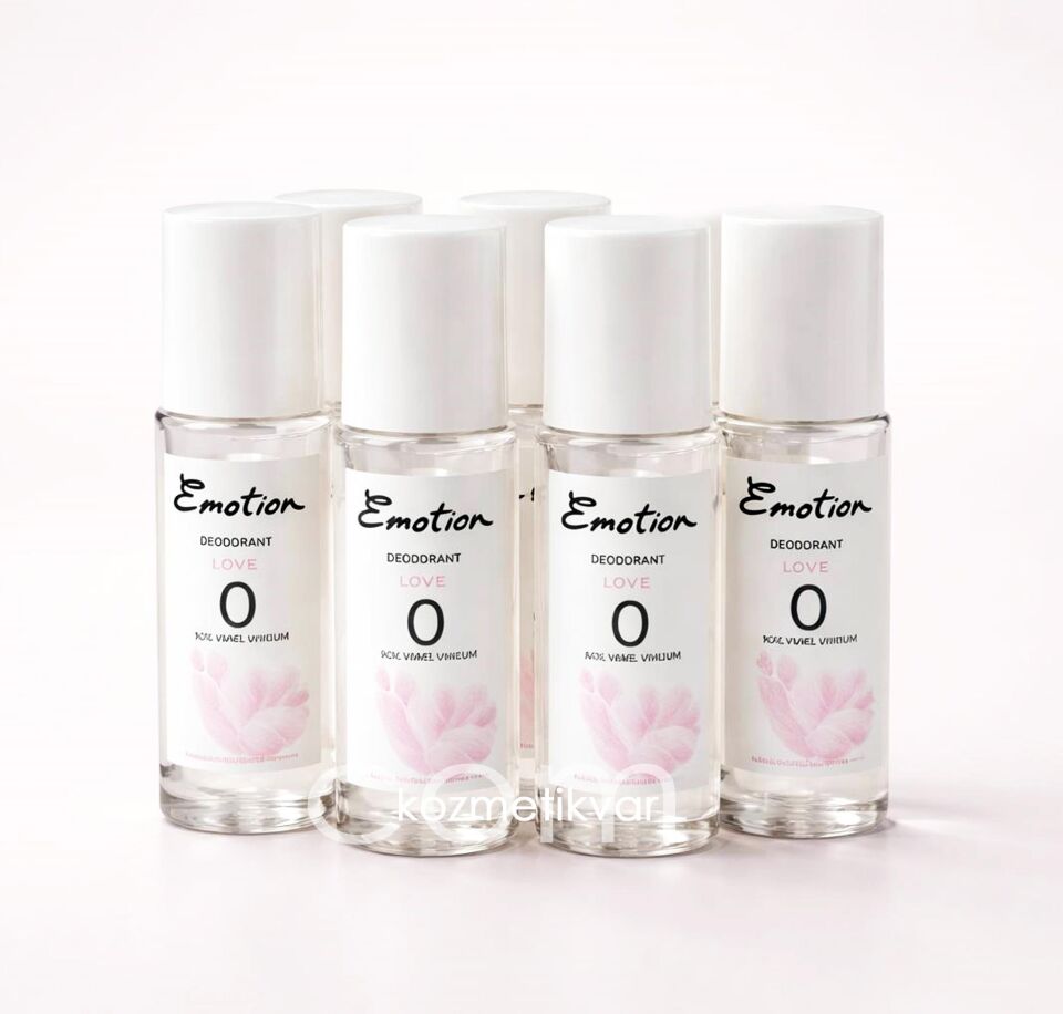 6 Adet X Emotion Love Pump Sprey Kadın Deodorant 100 Ml