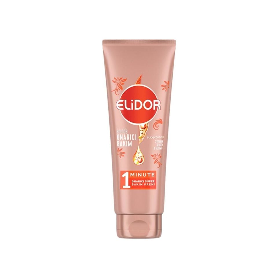 Elidor Superblend 1 Minute Onarıcı Süper Saç Bakım Kremi Anında Onarıcı Bakım 170 Ml