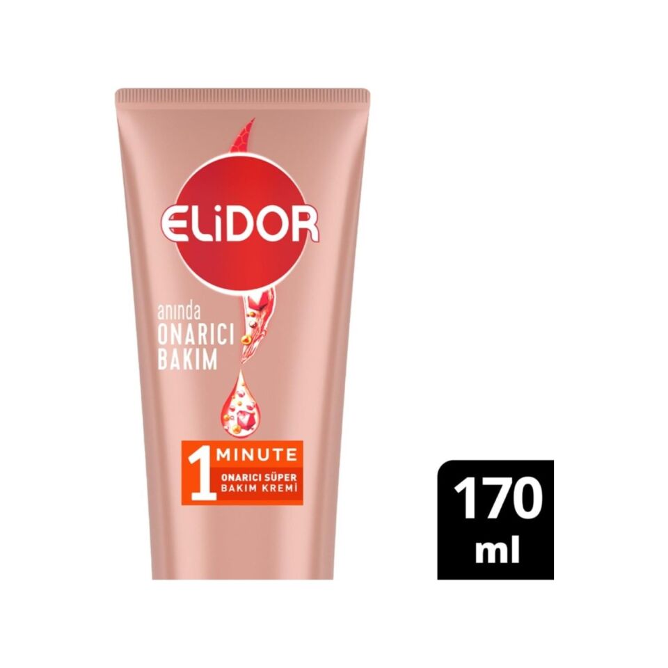 Elidor Superblend 1 Minute Onarıcı Süper Saç Bakım Kremi Anında Onarıcı Bakım 170 Ml