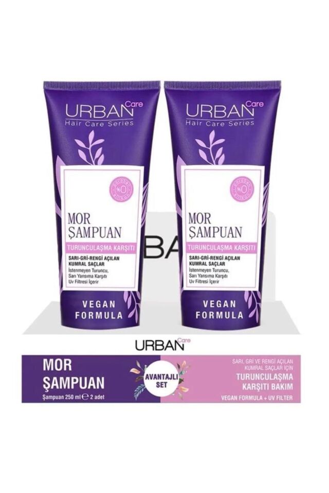 Urban Care Turunculaşma Karşıtı Mor Şampuan 2 X 250 Ml Tüp