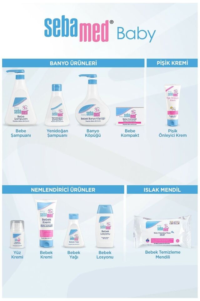 Sebamed Bebek Şampuanı Ekonomik Boy 500 Ml Pompalı