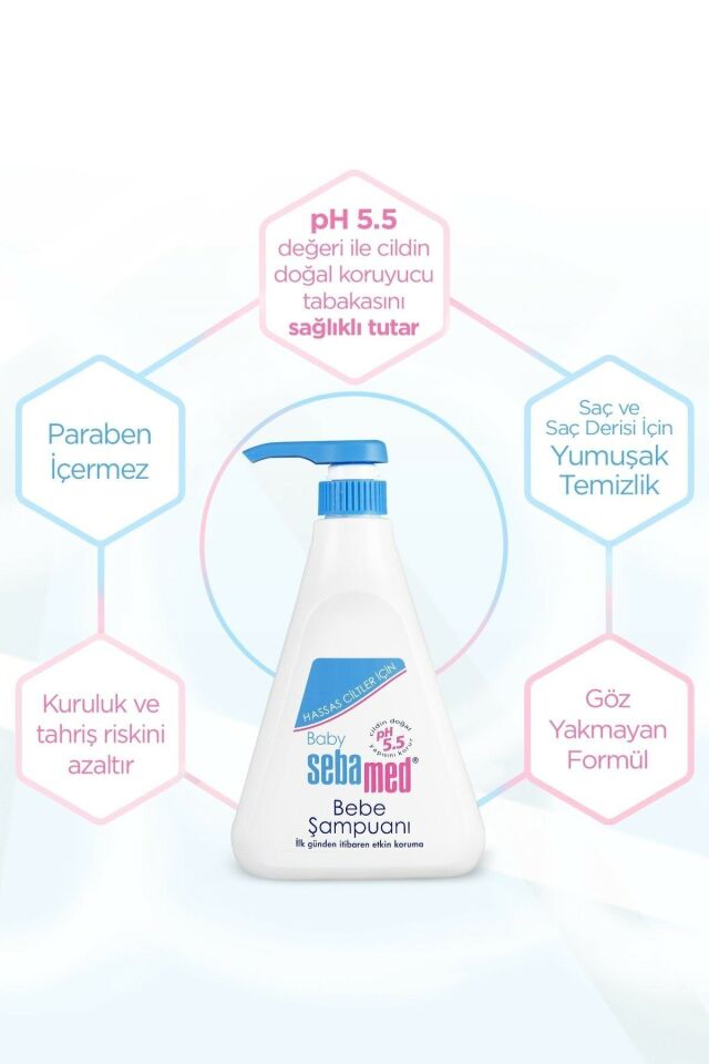 Sebamed Bebek Şampuanı Ekonomik Boy 500 Ml Pompalı