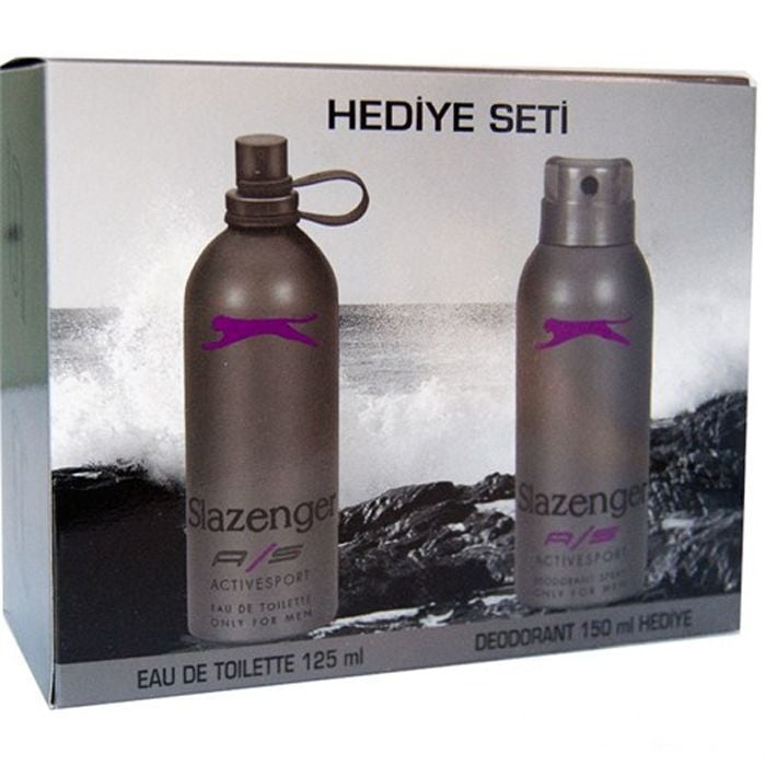 Slazenger Active Sport Mor Set 125ml Edt + Deodorant 150 ml