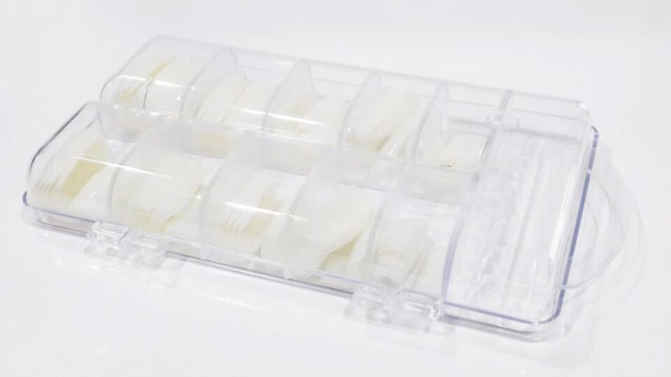 Estella 100 lü Takma Tırnak Kırık Beyaz Renkte