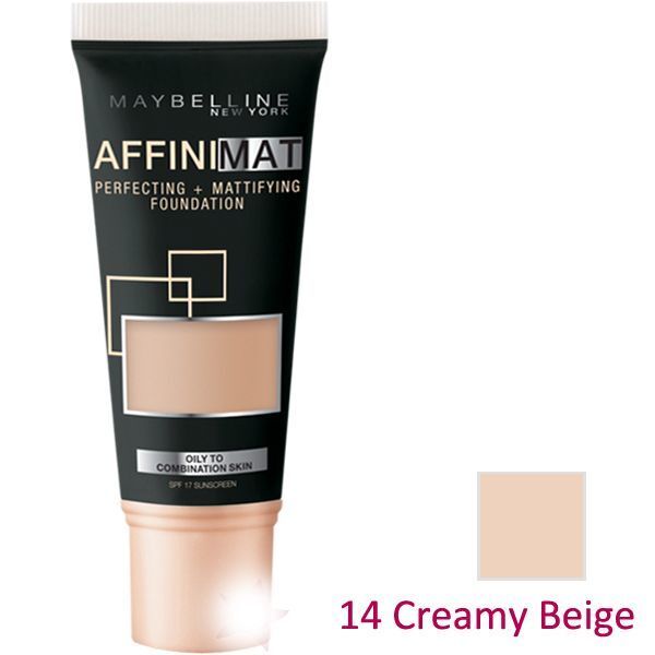 Maybelline Affinimat Fondöten 14 Creamy Beige