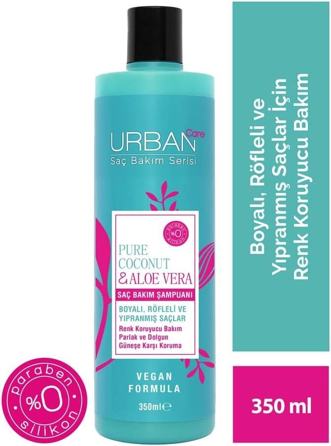 Urban Care Şampuan Pure Coconut ve Aloe Vera 350 Ml