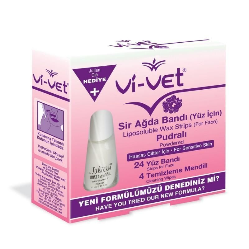 Vi-Vet Yüz AĞDA Bandı 24 Lü + 3 Mendil Pudralı