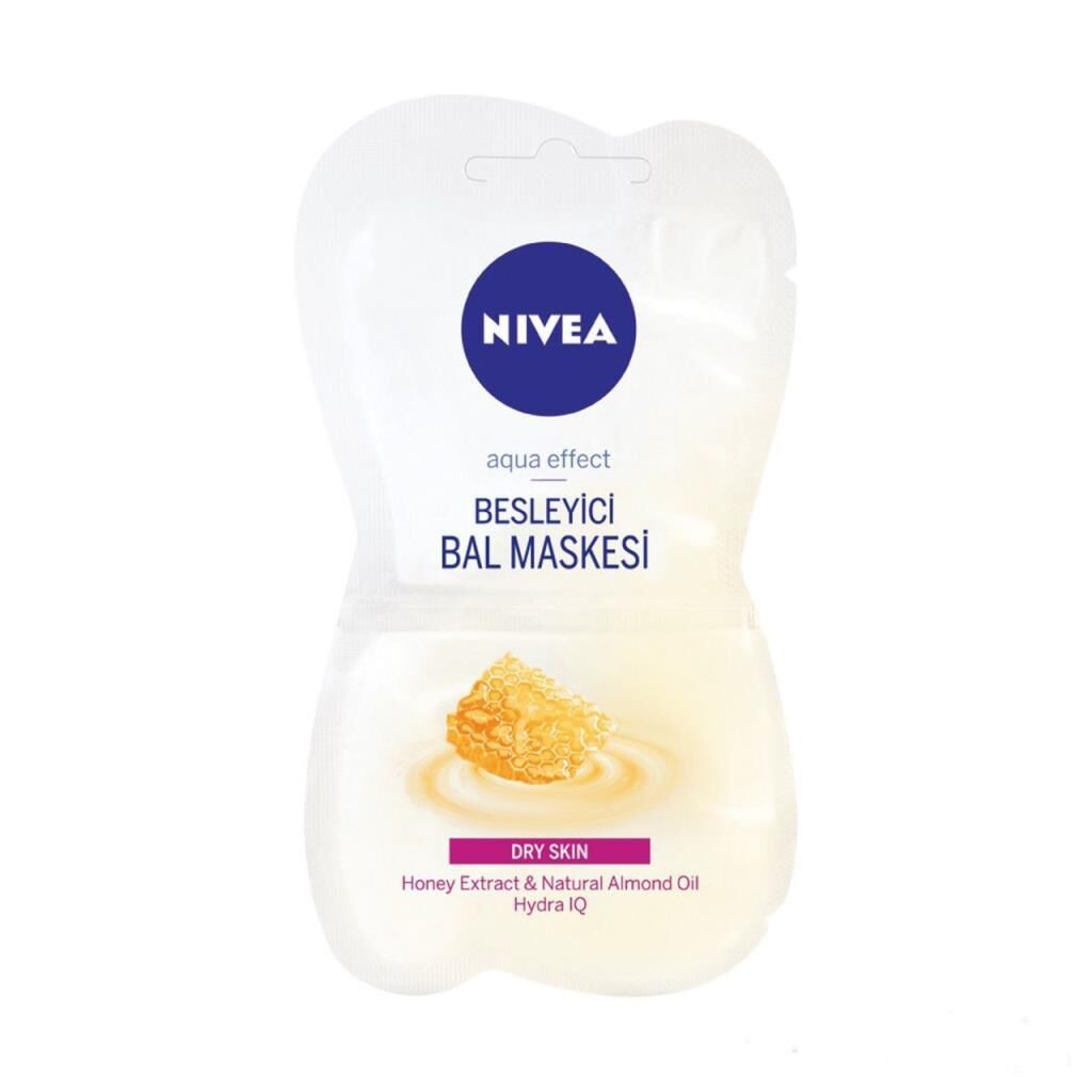 Nivea Aqua Effect Normal Ciltler İçin Bal Özlü Maskesi 15 ml (2x 7,5 Ml )
