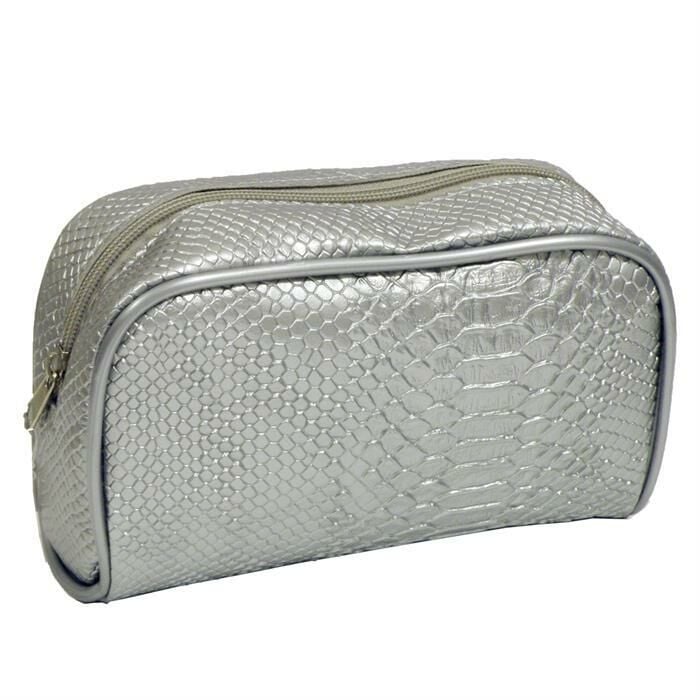 Bag Makyaj Çantası Gümüş Gri