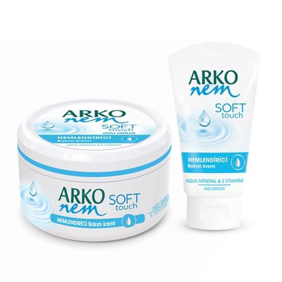 Arko Nem Soft Touch Nemlendirici Bakım Kremi 300 ml + 75 ml