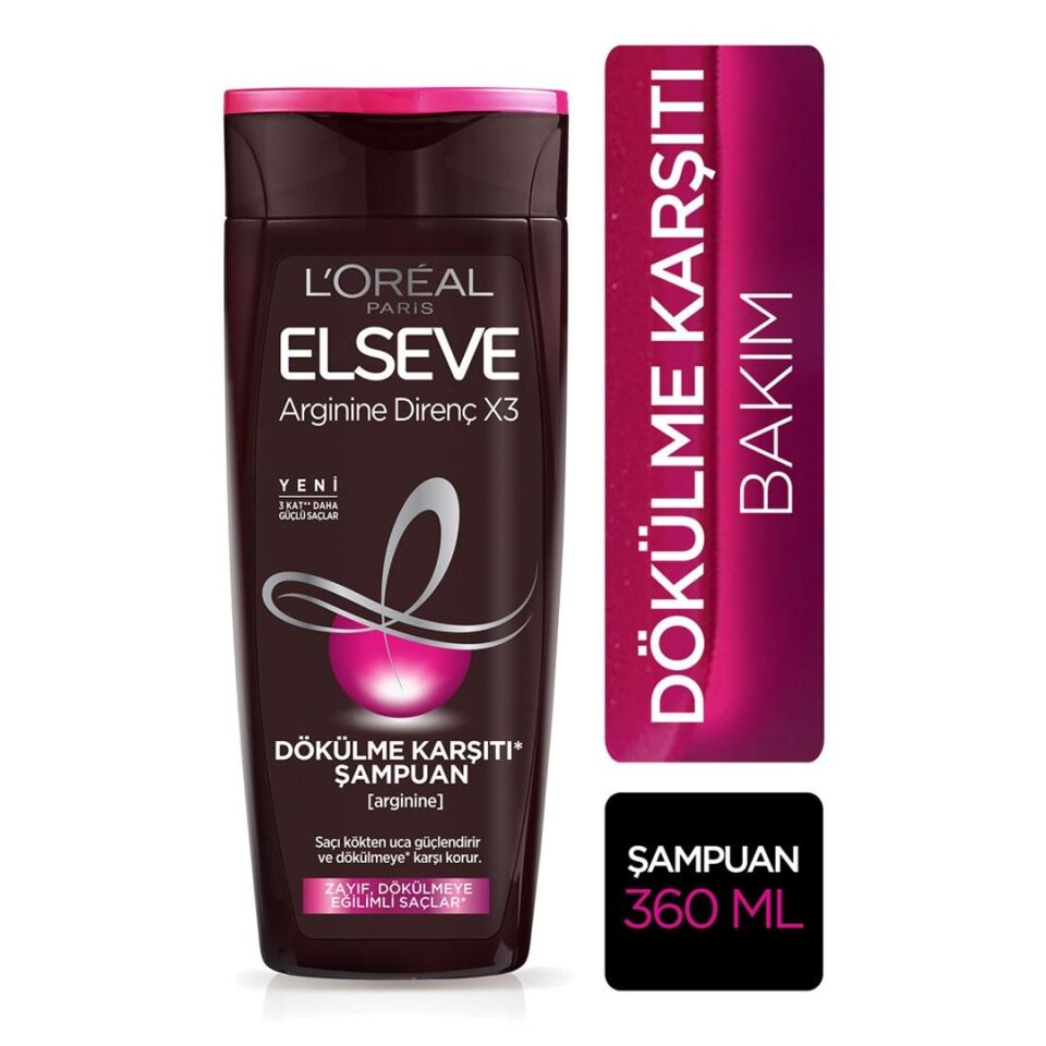 Elseve Komple Direnç Dökülme Karşıtı Şampuan 390 Ml