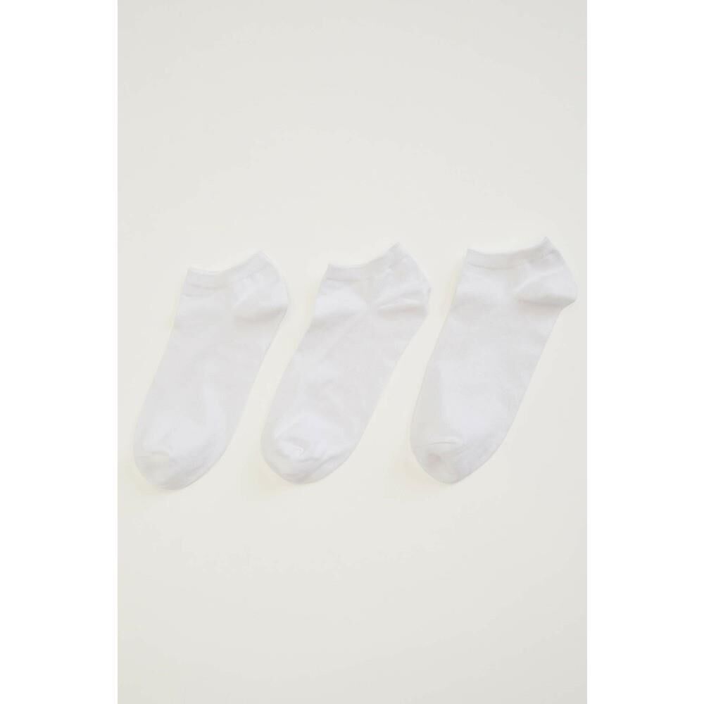 Defacto Sneakers Kısa Patik Çorap 41-44 Beyaz