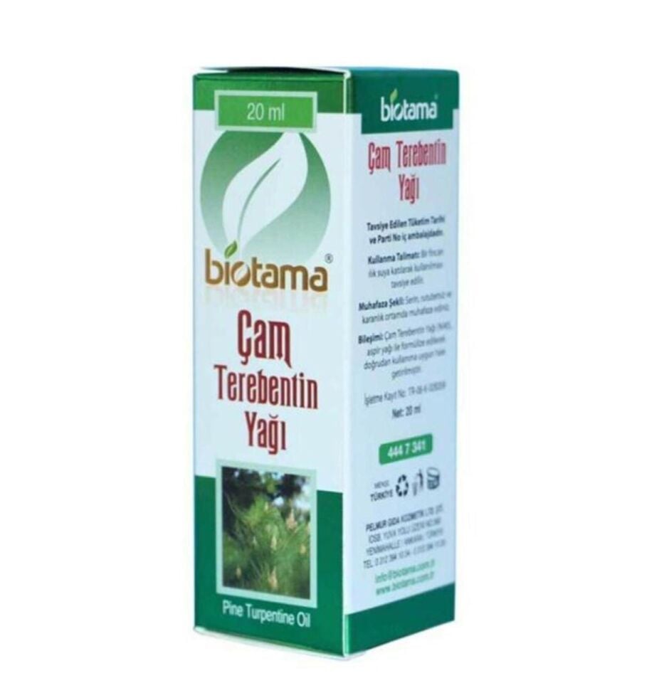 Biotama Çamterebentin Yağı 20 Ml