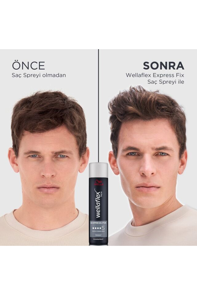 Wella Flex Men Express Fıx Saç Sprey Ultra Strong 250 Ml