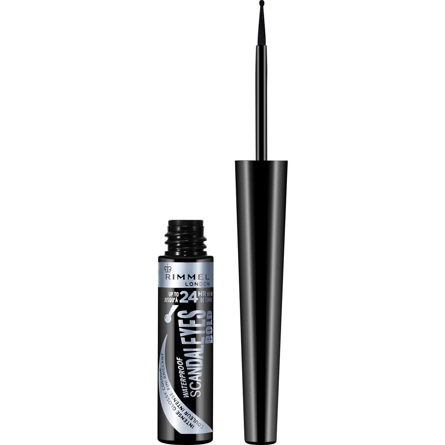 Rimmel London Scandal Eyes Waterproof Bold Liquid Eyeliner Black Top Uçlu
