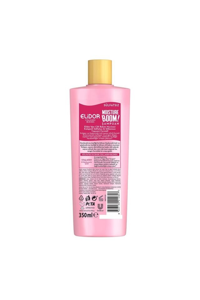 Elidor Collagen Blends Sülfatsız Yoğun Nem Terapisi Şampuan 350 Ml