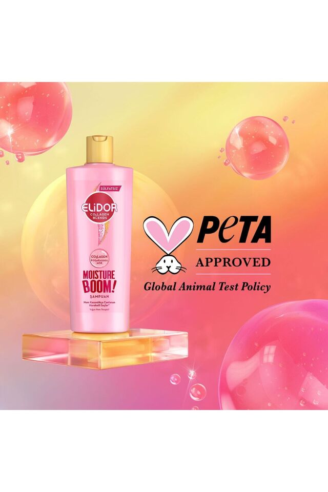 Elidor Collagen Blends Sülfatsız Yoğun Nem Terapisi Şampuan 350 Ml