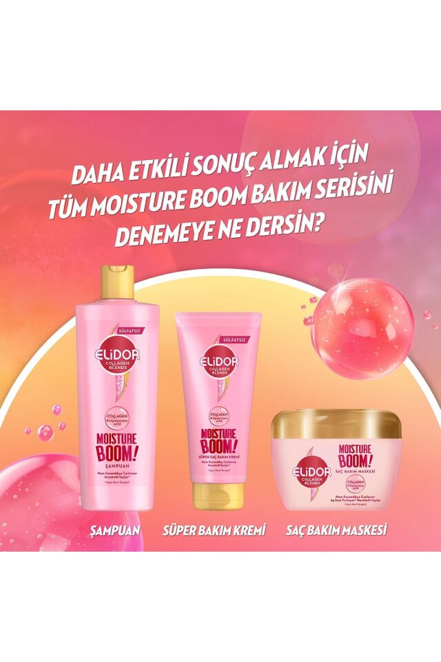 Elidor Collagen Blends Sülfatsız Yoğun Nem Terapisi Şampuan 350 Ml