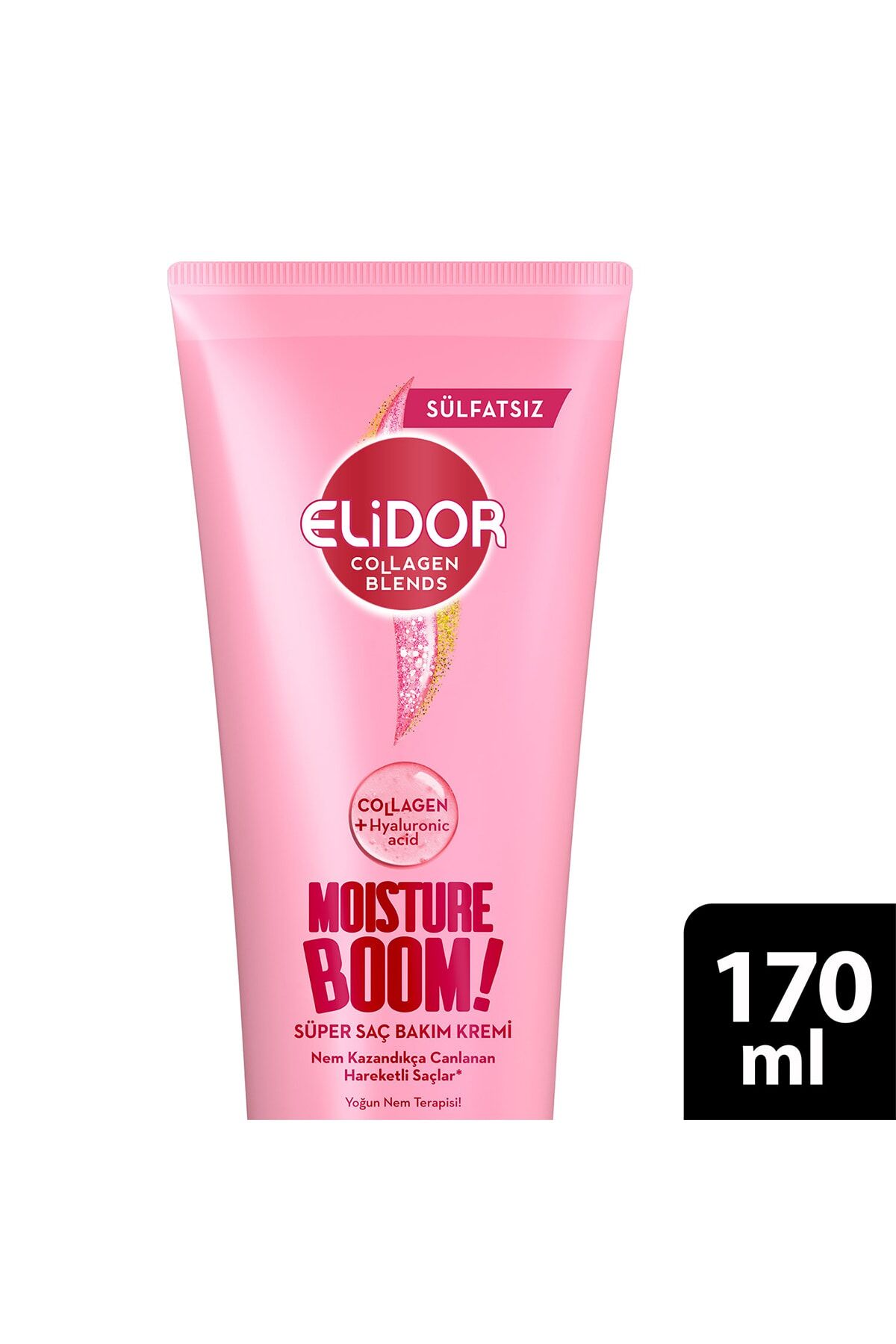 Elidor Collagen Blends Sülfatsız Moisture Boom Saç Bakım Kremi 170 Ml Yoğun Nem Terapisi