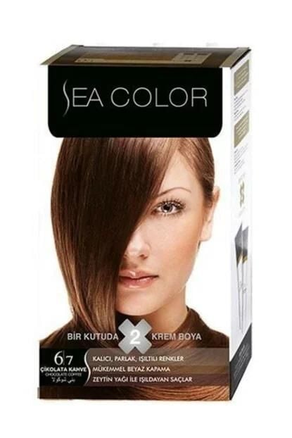 Sea Color Saç Boyası 6.7 Çikolata Kahve