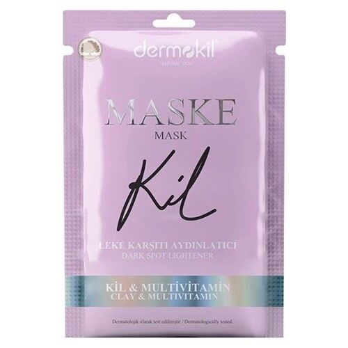 Dermokil Kil Leke Karşıtı Aydınlatıcı Yüz Maskesi 15 ml (Tüm Cilt Tipleri İçin)