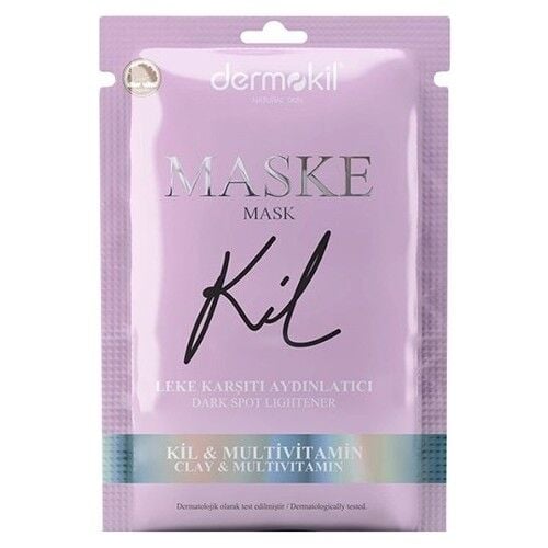 Dermokil Kil Leke Karşıtı Aydınlatıcı Yüz Maskesi 15 ml (Tüm Cilt Tipleri İçin)