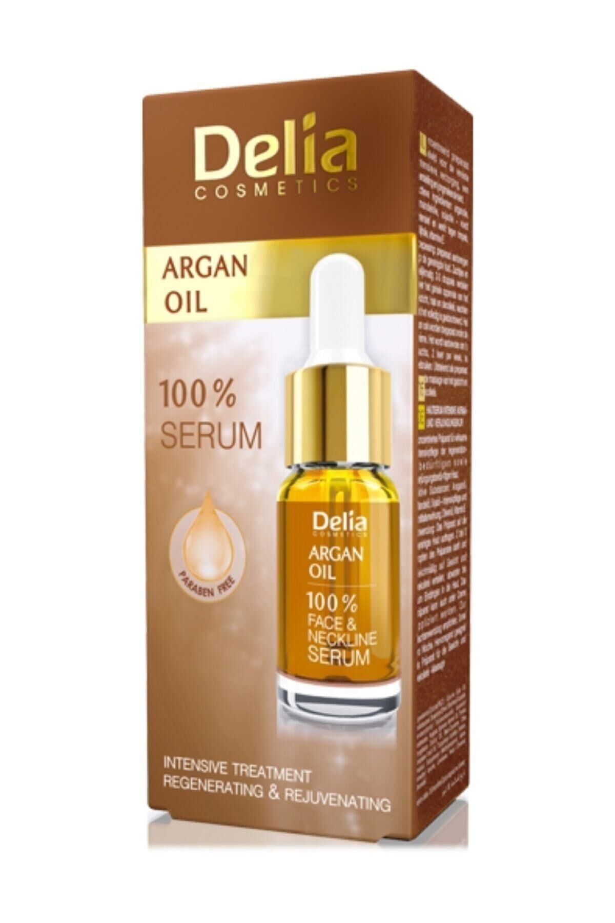 Delia Argan Yüz ve Boyun İçin Gençlik İxir Yenileyici Serum 10ml Y