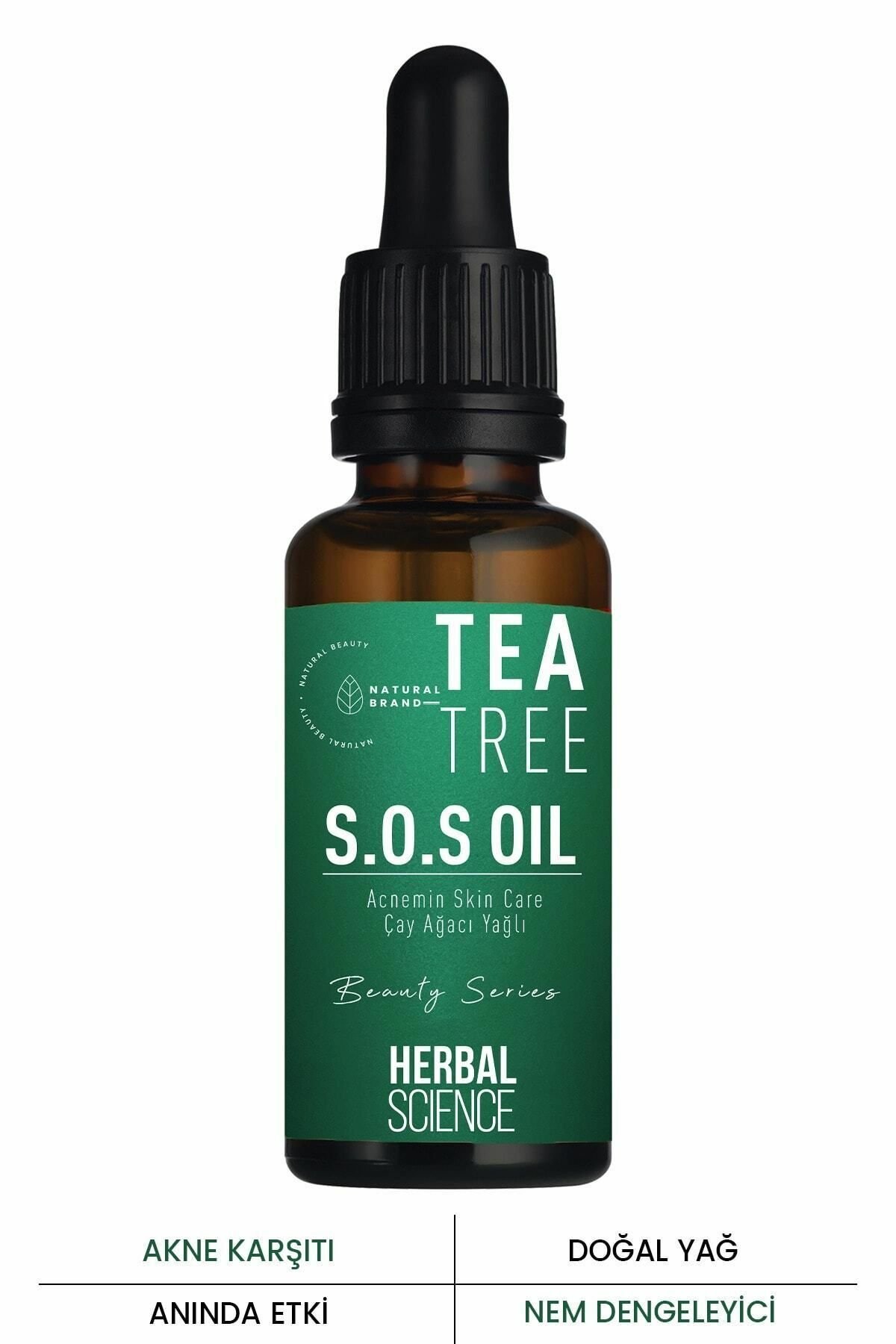 PROCSIN Akne Karşıtı Çay Ağacı Yağlı S.O.S. Oil 20 ML