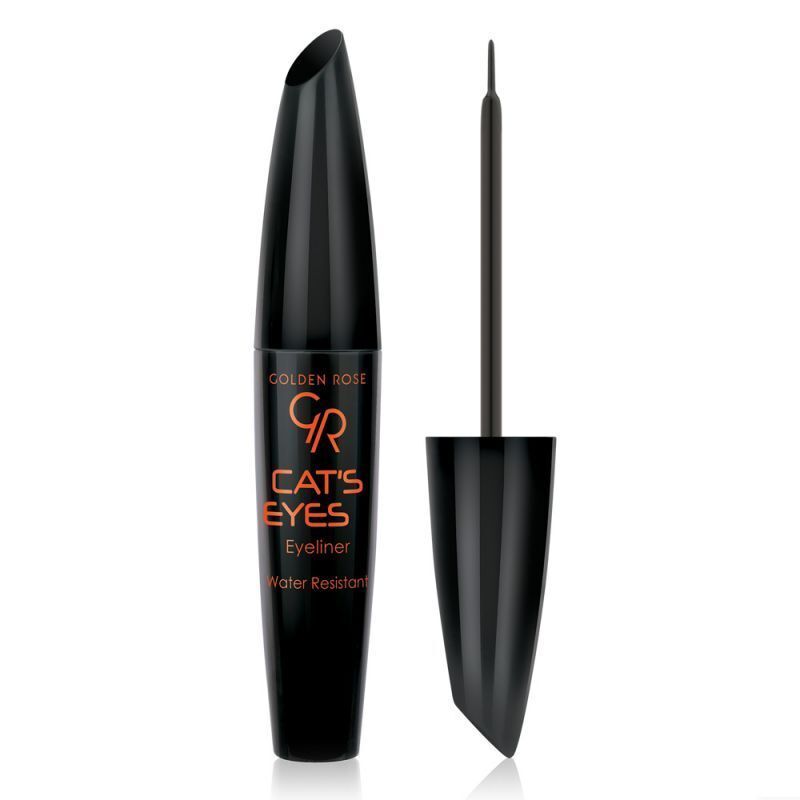 Golden Rose Siyah Eyeliner - Cat s Eyes Eyeliner Matte Siyah