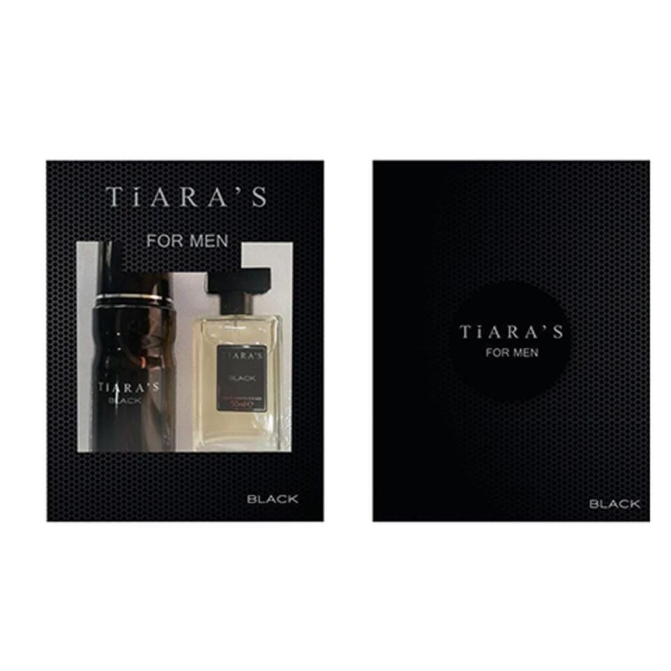 Tiaras Black Set 50 ml Edt + 150 ml Body Mİst Him Erkek