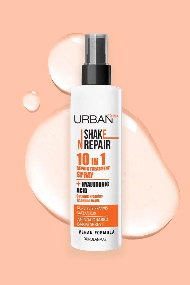 Urban Care Shake N Repair 10-in-1 Onarıcı Etkili Durulanmayan Saç Bakım Spreyi 200 ml-vegan