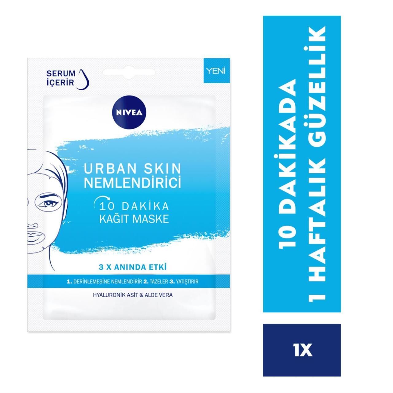 Nivea Nemlendirici Kağıt Yüz Bakım Maskesi