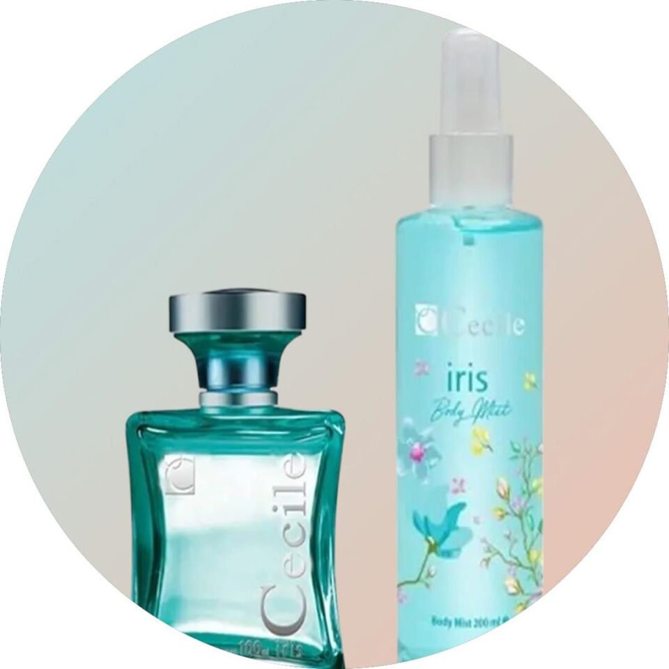 Cecile Iris EDT Kadın Parfüm 100 ml + Body Mist Deodorant 150 ml Set