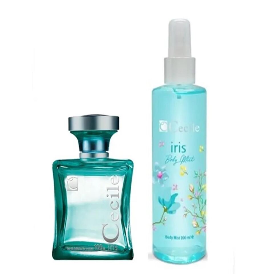 Cecile Iris EDT Kadın Parfüm 100 ml + Body Mist Deodorant 150 ml Set