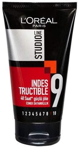 LOreal l Paris Studio Line Indestructible Tüp Jöle No-9 Extreme Hold