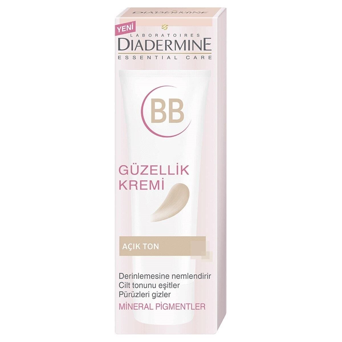 Diadermine Güzellik Kremi BB Cream 50 Ml Light - Açık Ton