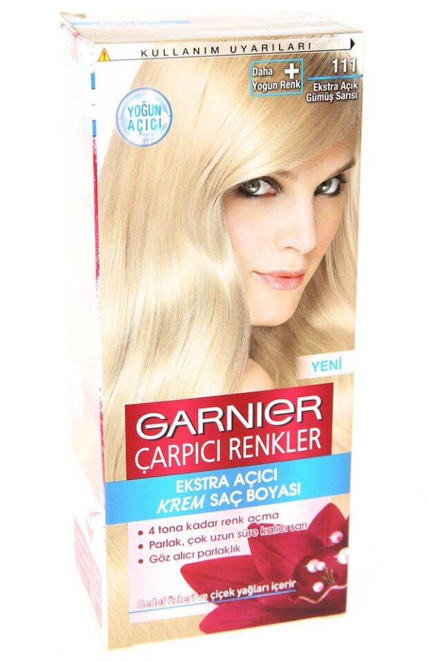 Garnier Çarpıcı Renkler 111 Extra Açık Sarı Saç Boyası