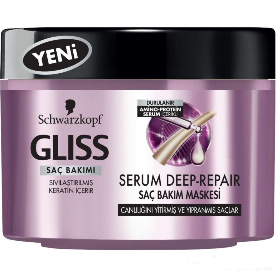 Gliss Serum Deep Repair Saç Maskesi 200 ml