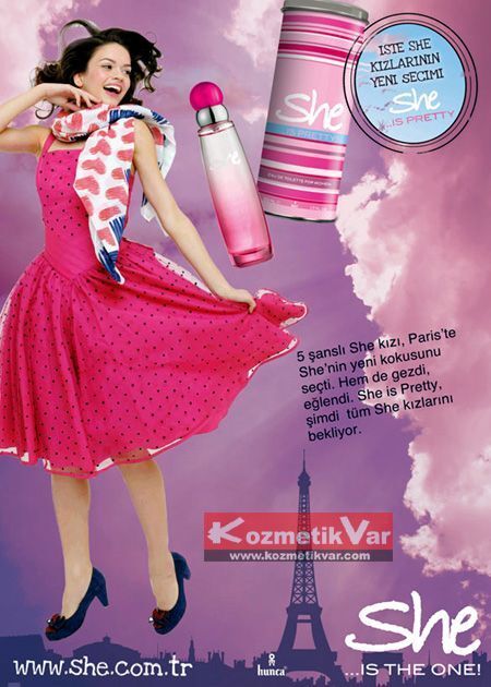 She Deodorant Pretty 125 ml Bayan Spray