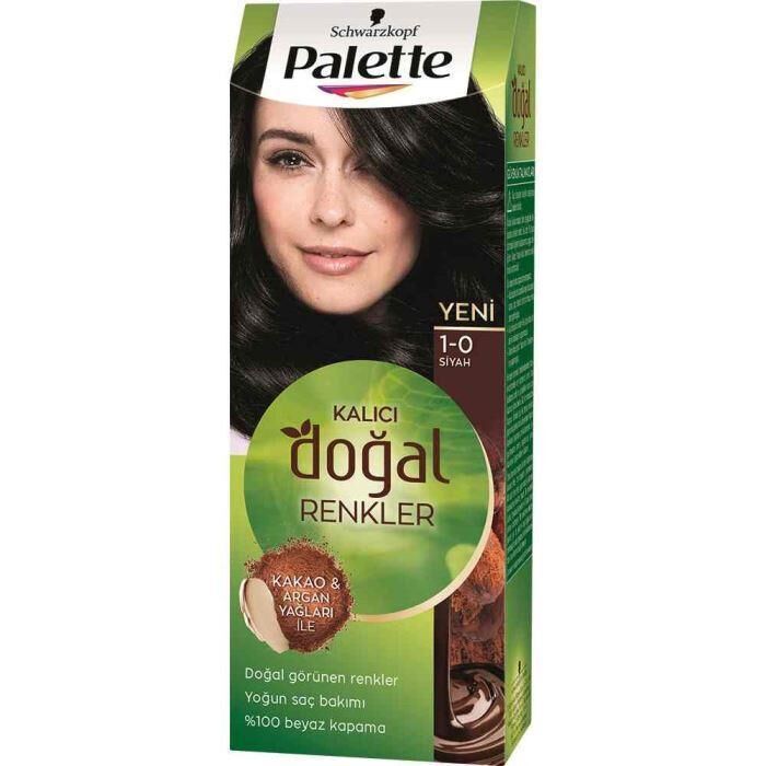 Palette Natural 1.0 Siyah Kalıcı Saç Boyası