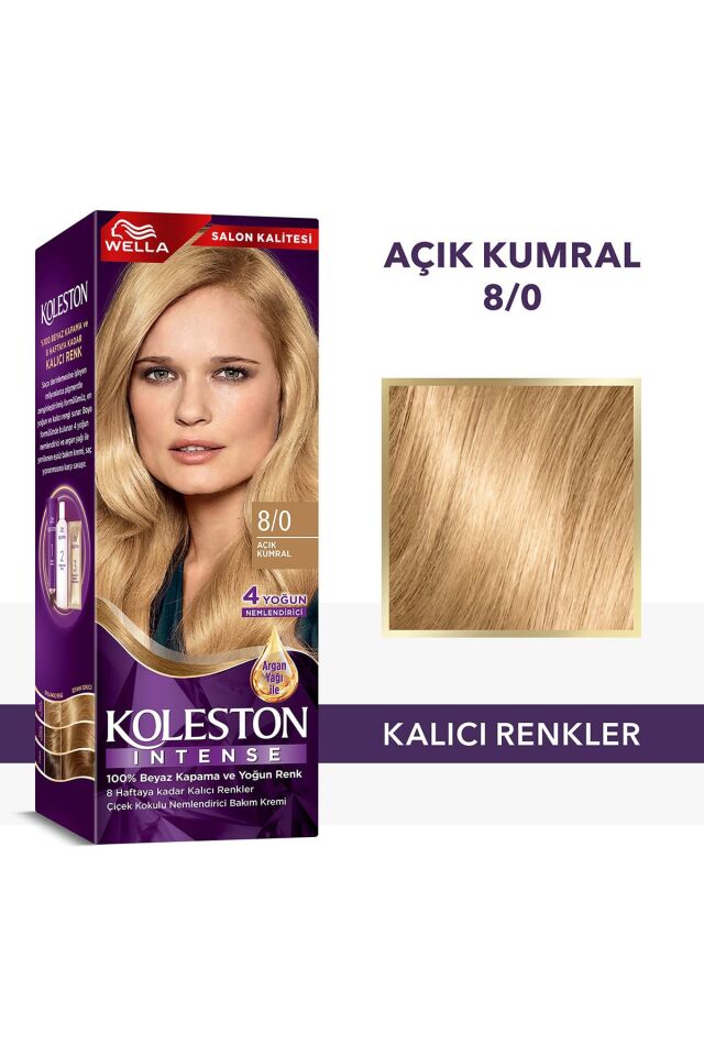 Koleston Intense Saç Bayası 8.0 Açık Kumral