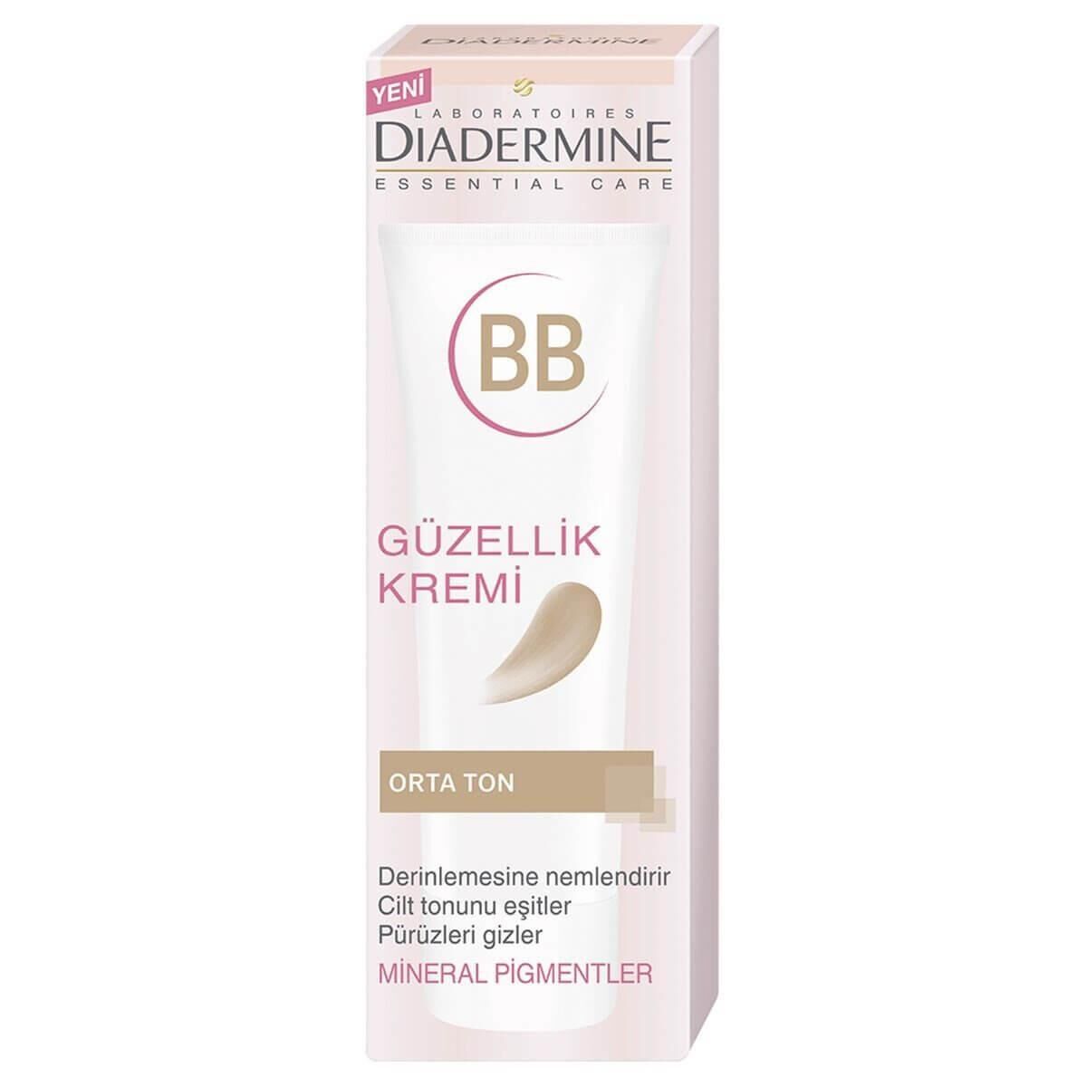 Diadermine Güzellik Kremi BB Cream 50 Ml Orta Ton