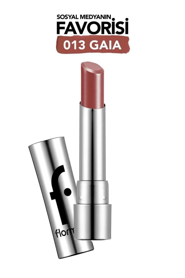 Flormar Sheer Up 013 GAIA Yarı Transparan -  Parlak Bitişli Nemlendirici Ruj